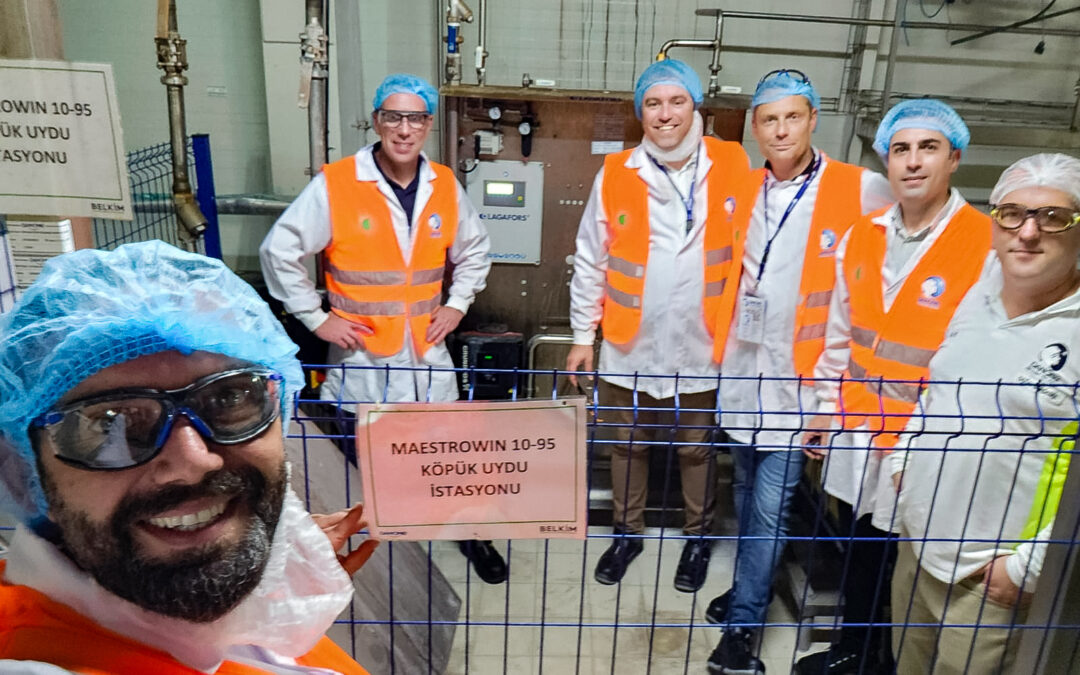 💦 Danone spart 50 % Chemie mit Lagafors